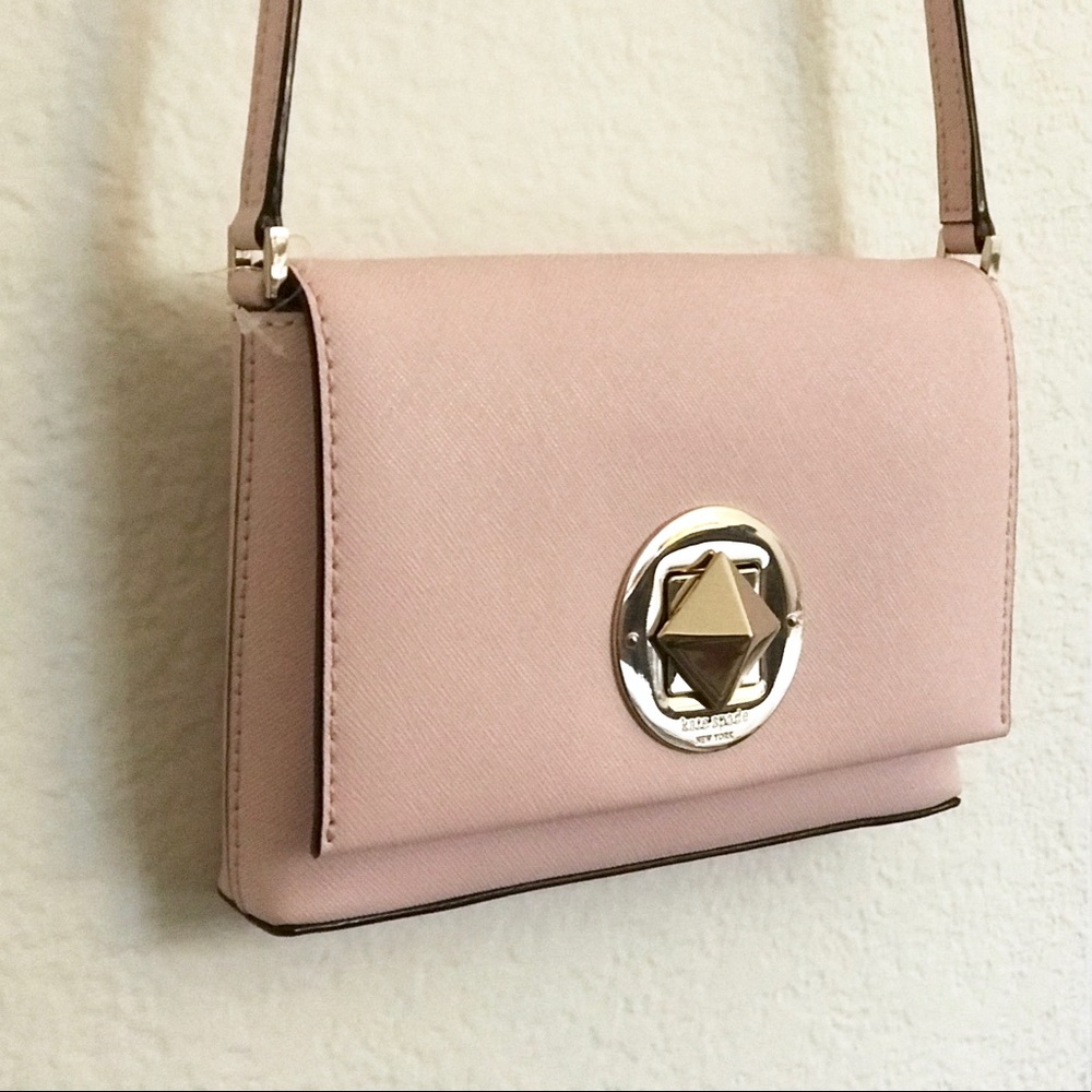 Kate Spade Newbury Lane Sally Pink Leather Bag